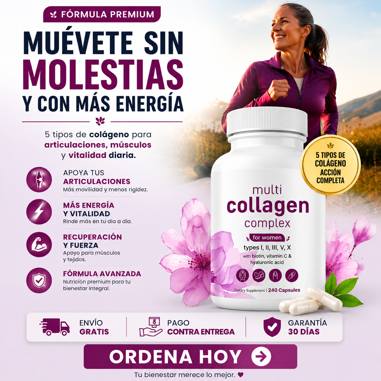 Multi Collagen Complex / 5 Tipos de Colágeno
