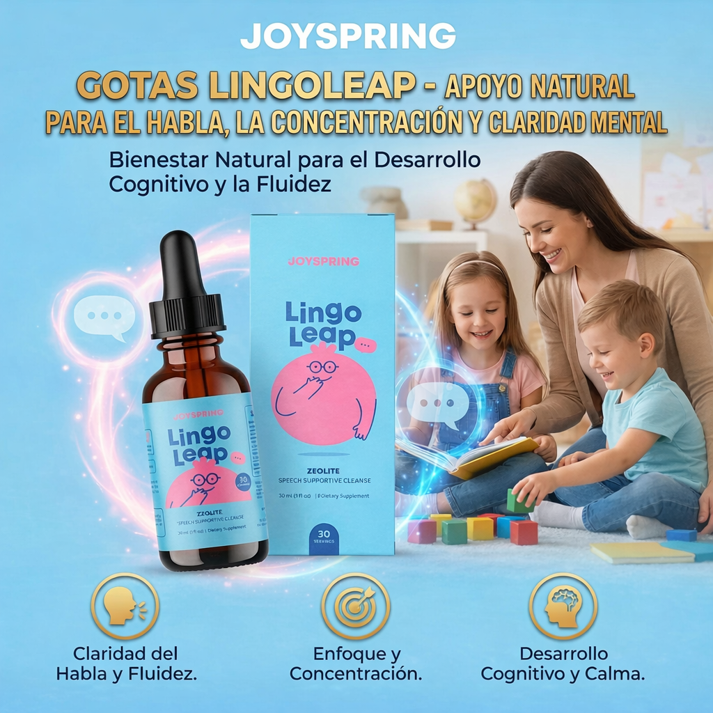 Lingo Leap - apoyo natural para la habla y la concentración de los peques