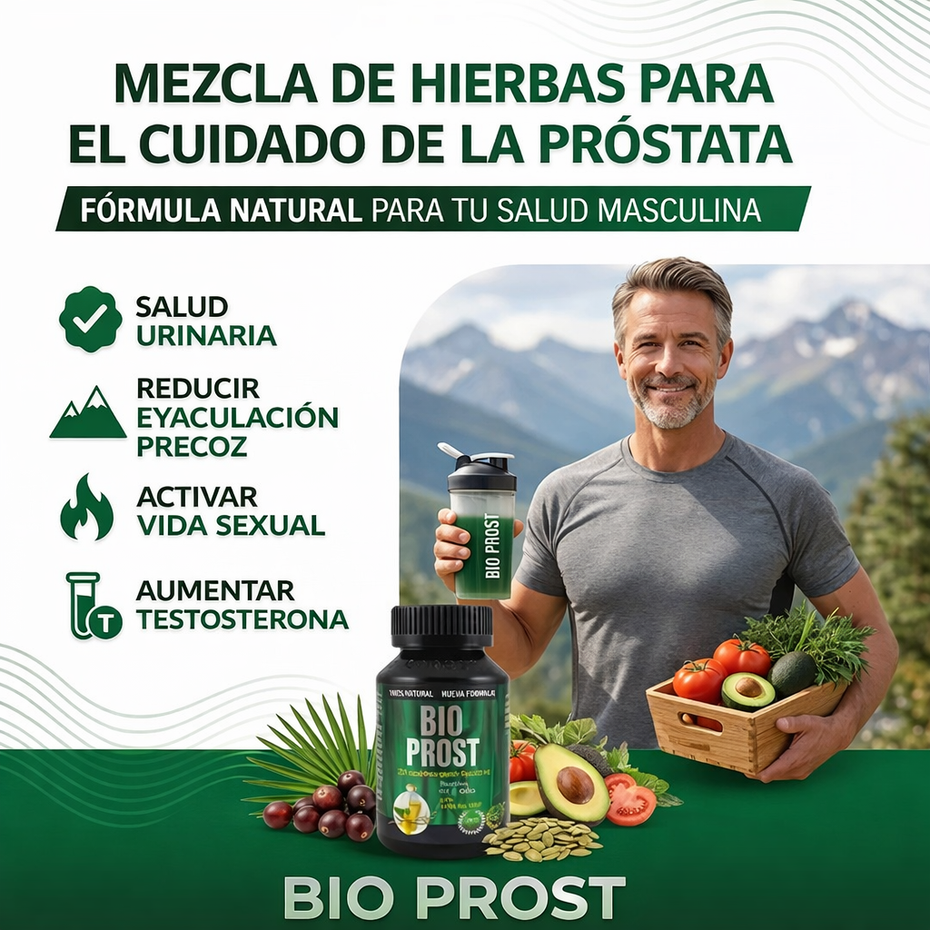 Bio Prost – Ayuda a Mejorar el Bienestar de la Próstata y la Salud Urinaria