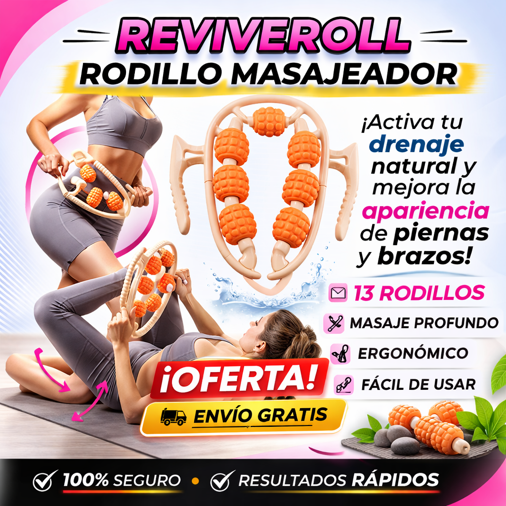 rodillo masajeador