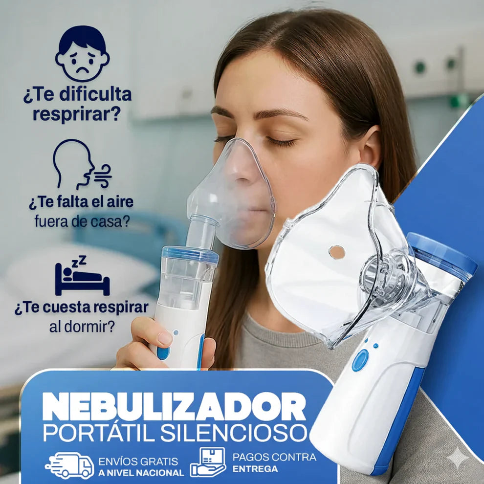 Nebulizador Portátil Niños Adultos Tecnología Avanzada