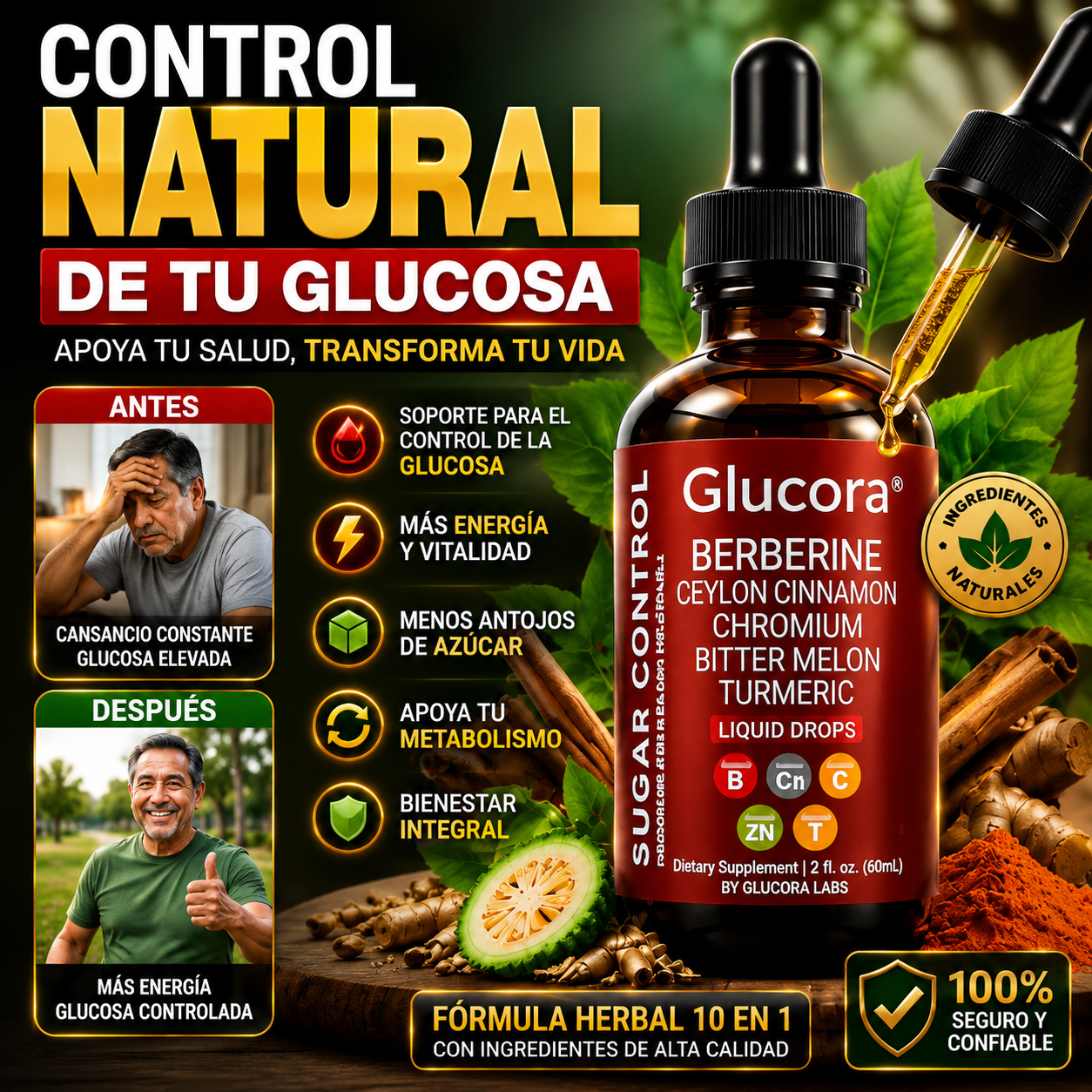 Glucora® | El Apoyo Natural para el Control de tu Glucosa