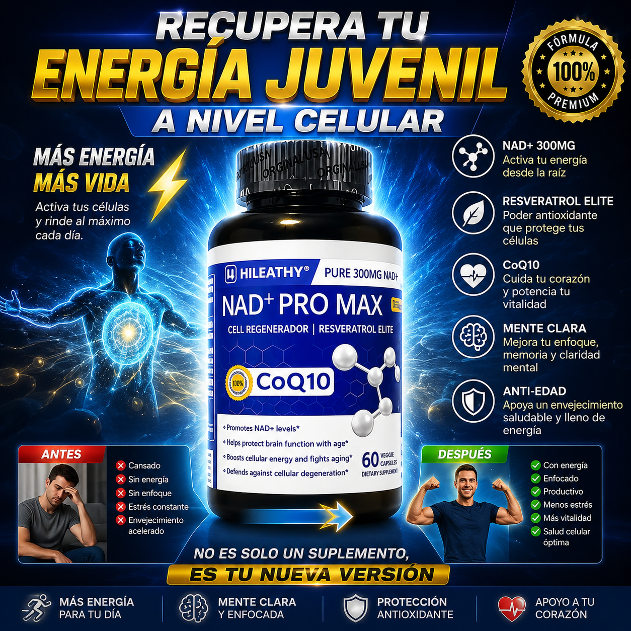 NAD+ PRO MAX Cell Regenerator