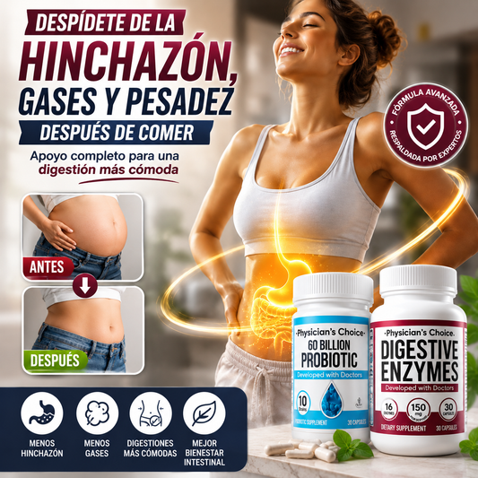 Dúo Digestión / Fórmula Completa para el Bienestar Digestivo