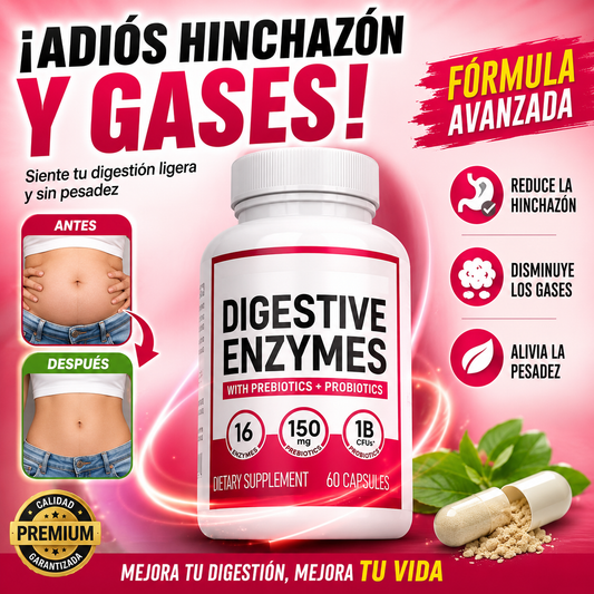 Di Adiós a la Hinchazón, los Gases y la Pesadez Después de Comer