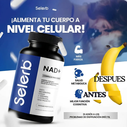 Selerb NAD+ - Rendimiento, Resistencia y Potencia Natural 🔥