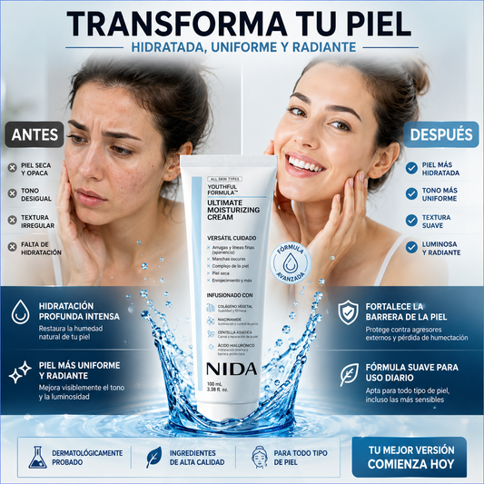 NIDA - TRANSFORMA TU PIEL DESDE LA PRIMERA APLICACIÓN 💧✨