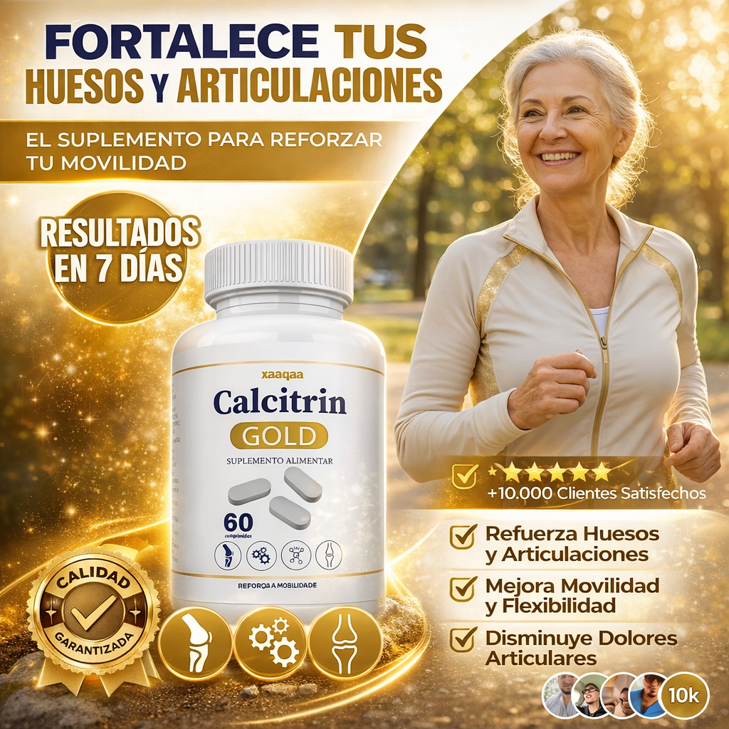 CALCITRIN GOLD IMPORTADO ✔ 60 CAP