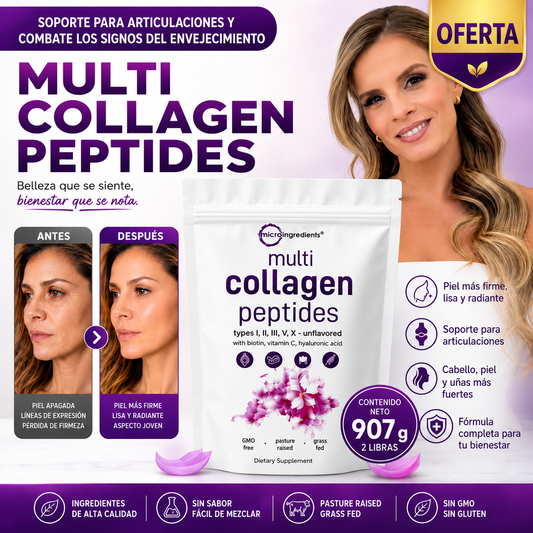 SOLO POR HOY 89 SOLES OFERTA - Collagen Peptides – Soporte para Articulaciones y Combate los Signos del Envejecimiento
