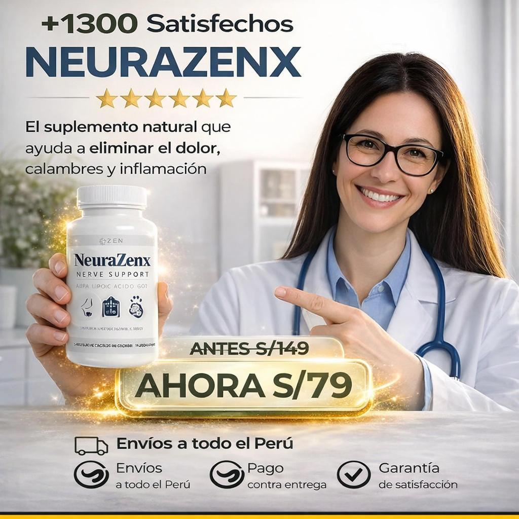 NeuraZenx: recupera tu bienestar y dile adiós al dolor y calambres