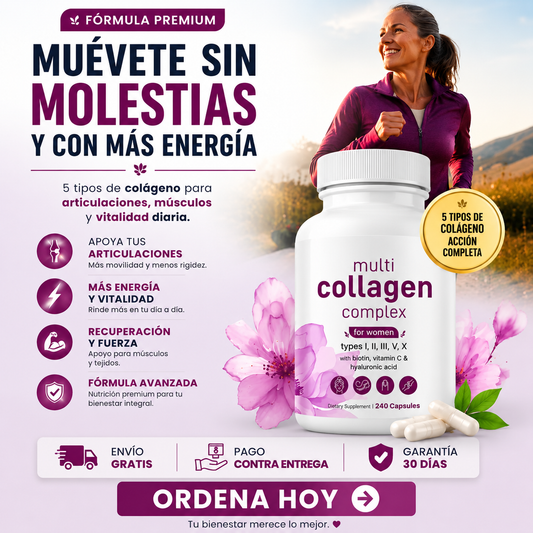 Multi Collagen Complex / 5 Tipos de Colágeno