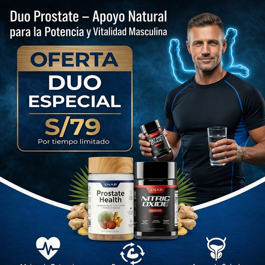 Duo Prostate – Apoyo Natural para la Potencia y Sexualidad Masculina