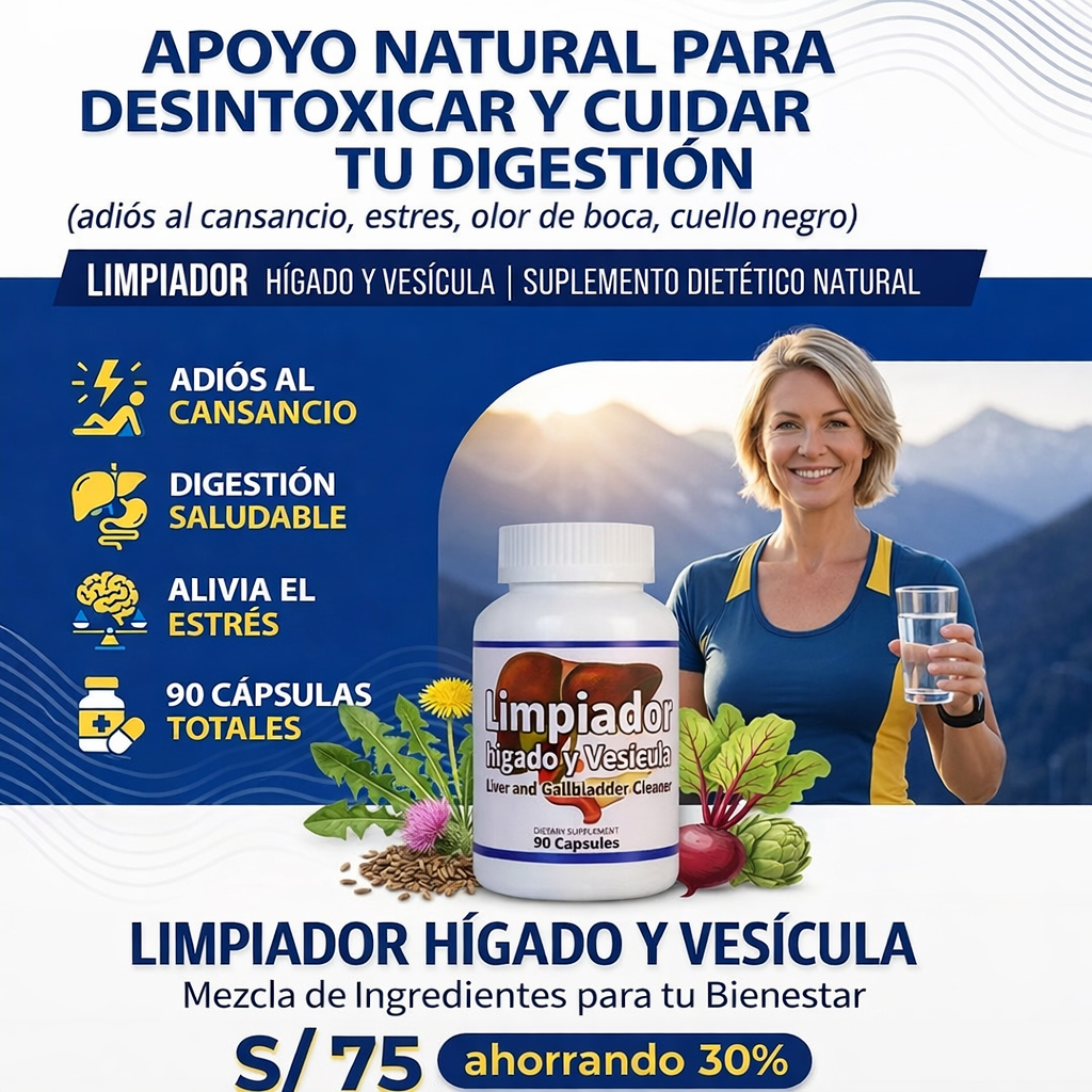 Apoyo Natural para Desintoxicar y Cuidar tu Digestión