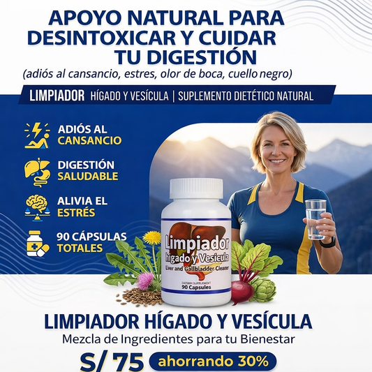 Apoyo Natural para Desintoxicar y Cuidar tu Digestión