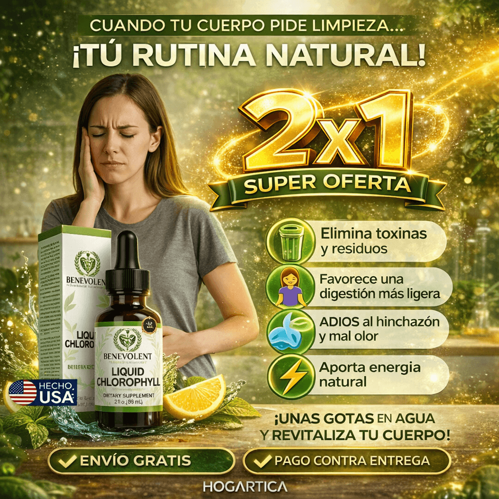 COMBO 2X1 Clorofila Líquida Concentrada – Bienestar Natural Diario