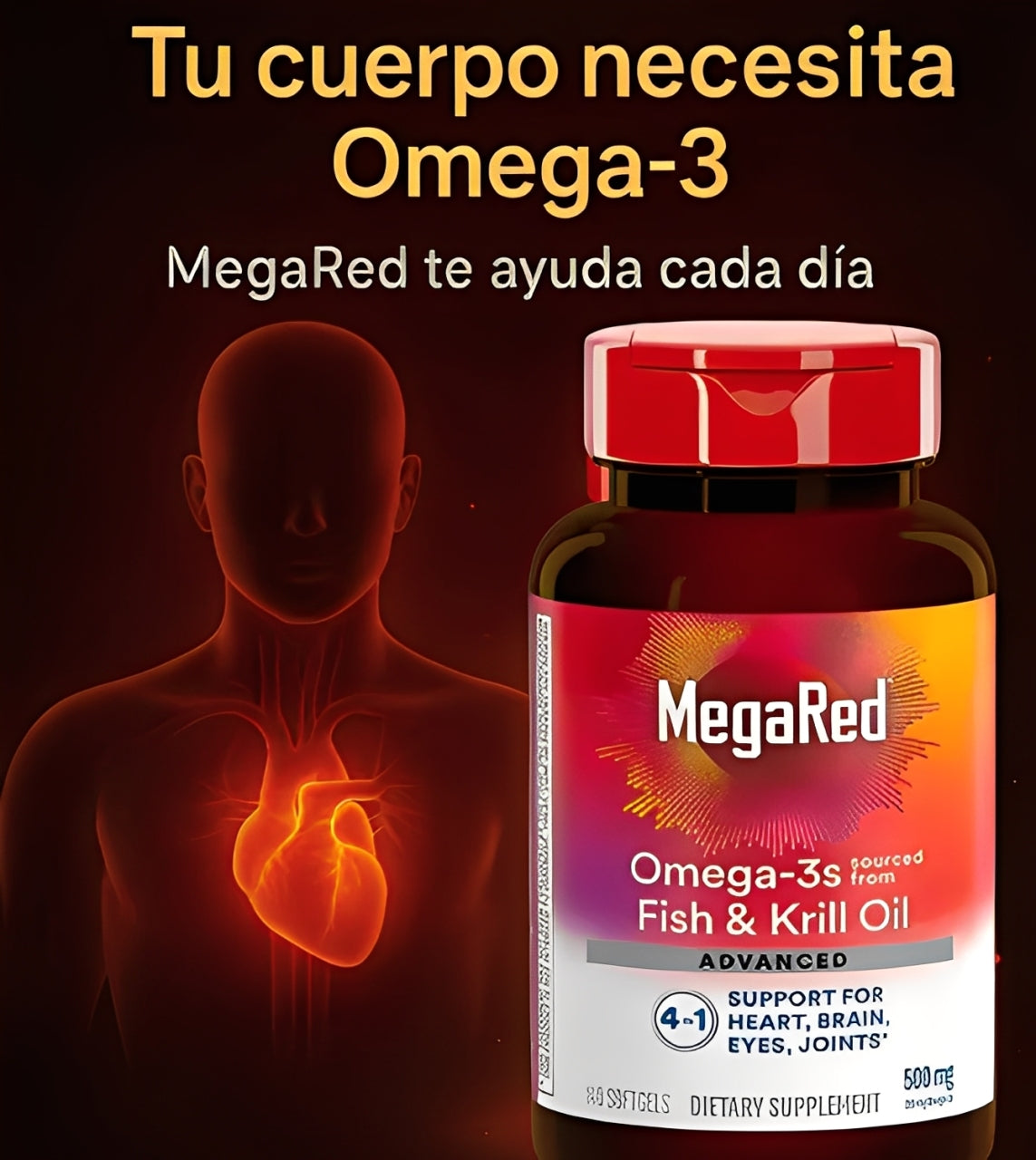 OMEGA 3S  MEGA RED ORIGINAL OFERTA LIMITADA 🔥