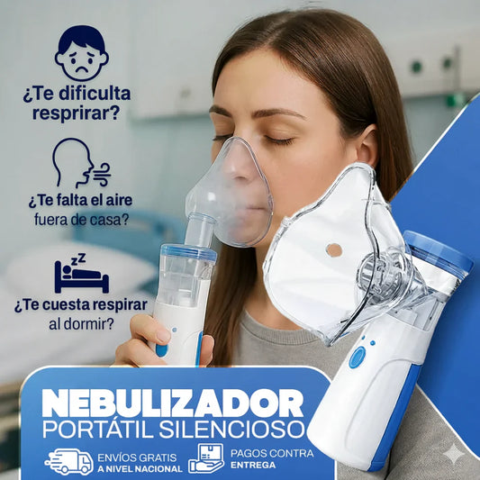 Nebulizador Portátil Niños Adultos Tecnología Avanzada