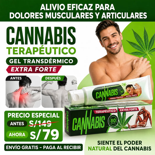 Cannabis  – Alivio eficaz para dolores musculares y articulares