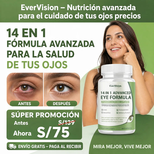 Evervision 14 En 1 - Soporte Científico para la Salud de tus Ojos