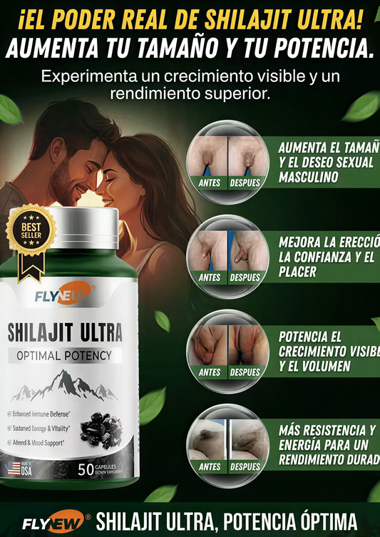 Shilajit Ultra – Máxima Potencia Sexual y Testosterona Natural
