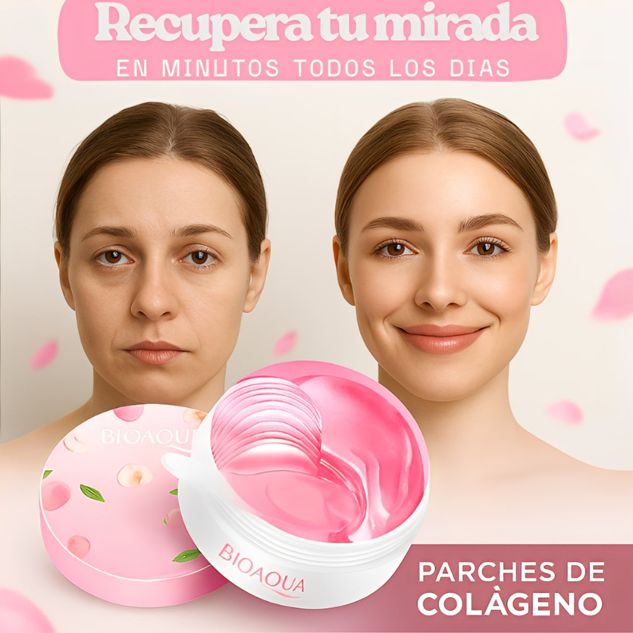 Parches de Colágeno - Adiós Ojeras y arrugas