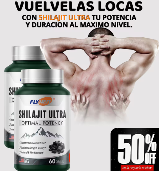 Shilajit Ultra – Máxima Potencia Masculina y Testosterona Natural